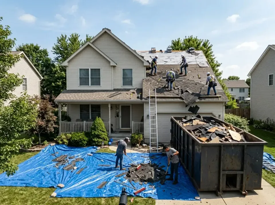 roof-replacement-debris-remova-004 — frequently asked questions, Cheapest Dumpster Rentals in Rancho Santa Fe, CA